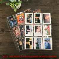 Protège-documents A4 à 11 trous pour photocards, 1/3/4 pochettes, à feuilles mobiles, format légal, transparents, inserts intérieurs clairs