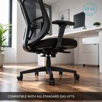 Base de chaise de bureau pivotante en nylon robuste à cinq étoiles, pièces de chaise, fabricant en gros, personnalisé KEDE