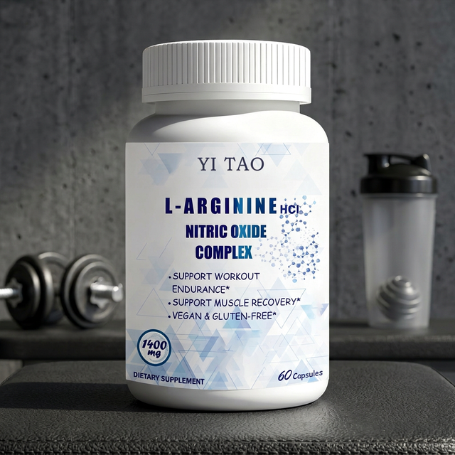 OEM ODMContains L-arginine, which can enhance muscles and improve circulation. This is an adult's nitric oxide enhancer capsule.