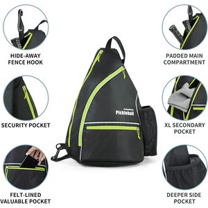Mangrove Pickleball <b>Backpack</b> <b>Large</b> Capacity 30-40L Water Resistant With Fence Hook For Pickleball Sports - Product Image 3