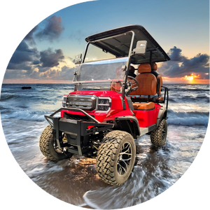 Venta caliente Nuevo modelo 4500W 4 + 2 Asiento Turismo Club eléctrico Carrito de golf - Product Image 2