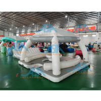 Plateforme aquatique gonflable, ponton flottant, quai flottant pour jet-ski, quai flottant pour jet-ski pour lac, piscine et mer