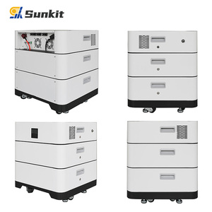 Batterie LiFePO4 empilable 51,2 V 5,12 kWh, jusqu'à 15 unités en parallèle, CAN/RS485/WiFi, certifications CE/UN38.3/MSDS - Product Image 1