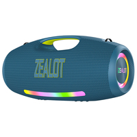 ZEALOT Speaker Bluetooth Portabel Tahan Air Baterai Besar untuk Luar Ruangan dengan Fungsi TF USB ZEALOT S89