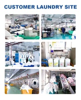 Détergent liquide à l'oxygène pour blanchisserie industrielle, hôtellerie et usage commercial
