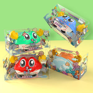 Juguete de Cangrejo Interactivo para Bebés FiveStar, Juguete de Arrastre para el Tiempo Boca Abajo, Juguete de Coche de Doble Inercia para Niños, Juguete de Cangrejo que Escapa - Product Image 4