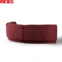 Sofá de diseño moderno de lujo para casa de Hotel, muebles, base de madera de Fresno, conjunto de sofá ensamblado para sala de estar