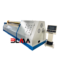 Machine à rouler les plaques automatique BLMA W12-8x3200 - Prix d'usine - Composants principaux du moteur et de l'engrenage pour le pliage de l'aluminium/de l'acier inoxydable