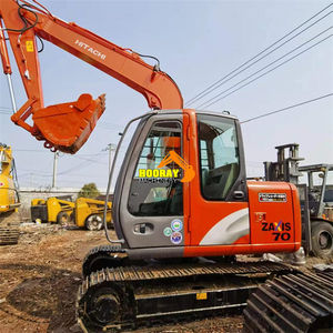 HITACHI zaxis 70เครื่องขุดมือสอง ZX70 5ตันปั๊มเกียร์ทำงานได้ดี - Product Image 6
