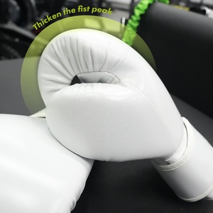 <span class=keywords><strong>Guantoni</strong></span> da <span class=keywords><strong>boxe</strong></span> in microfibra di alta qualità con <span class=keywords><strong>guantoni</strong></span> da <span class=keywords><strong>boxe</strong></span> in pelle bianca da 12oz per allenamento di <span class=keywords><strong>boxe</strong></span> Muay Thai - Product Image 6