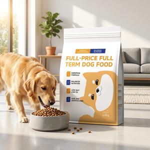 Aliments secs pour chiots de marque privée, personnalisés ODM, au canard et quinoa, pour le développement musculaire, <span class=keywords><strong>sans</strong></span> <span class=keywords><strong>céréales</strong></span>, riches en protéines, naturels - Product Image 1