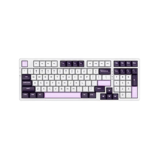 Limited Edition VGN V98proV2 Polar Fox Three-mode Hot-swappable  GASKET Wireless  Customized Gaming Mechanical Keyboard