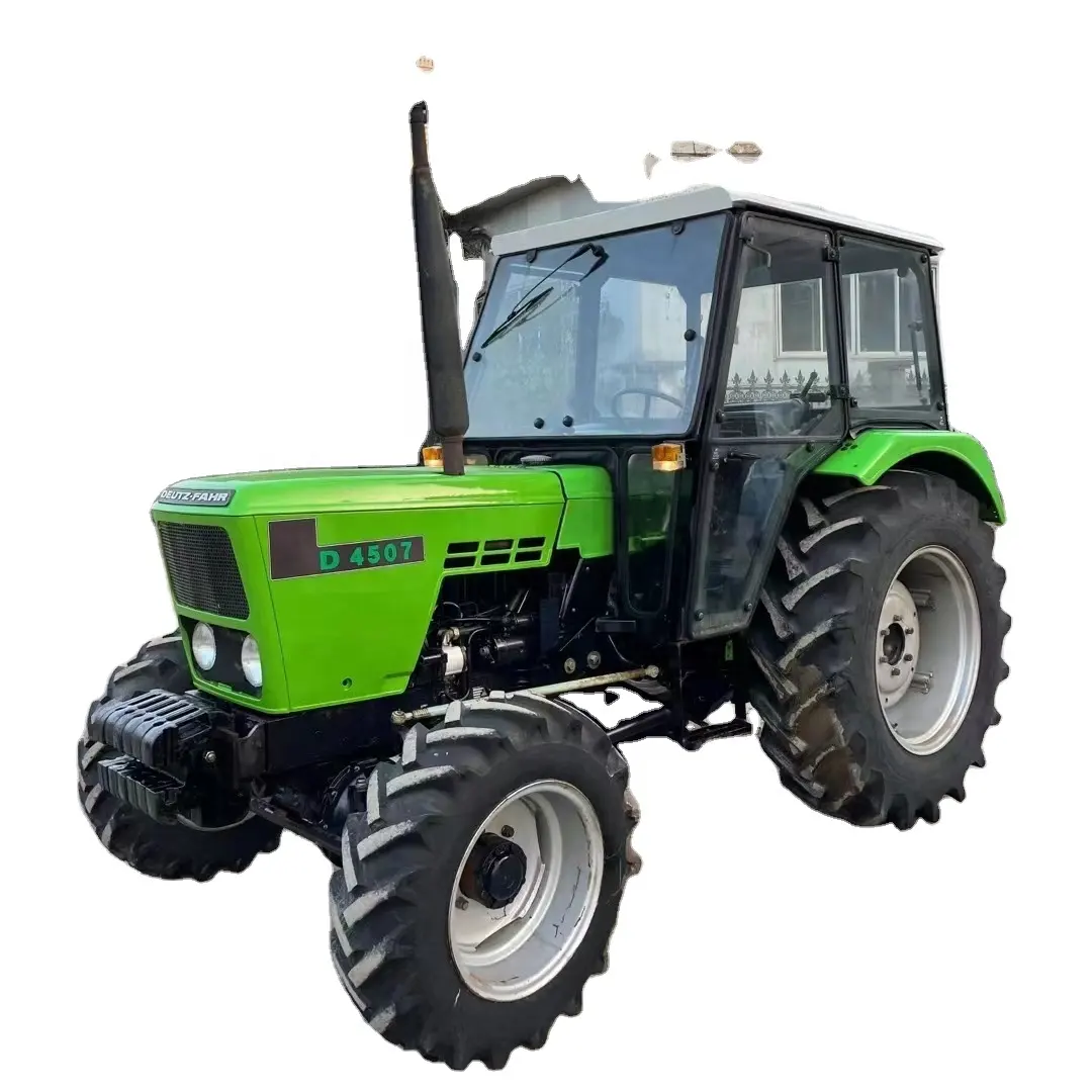 Gebrauchte/gebrauchte/neue deutsche Farm Zweirad-RC-Traktoren Deutz Fahr 80 PS 4 x4WD mit kleinen Mini-Kompakt-Landwirtschaft geräten