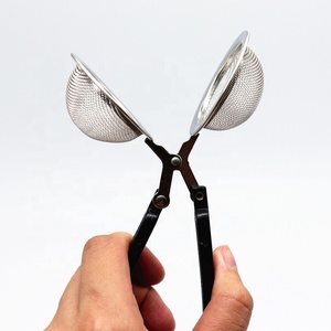 Bola de colador para infusiones de té, malla de acero inoxidable de fácil apertura de alta calidad - Product Image 2