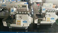 Machine à coudre industrielle surjeteuse à grande vitesse ZY766-3F Zoyer Siruba