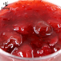 Doking Factory Sells 3kg Fruit Jam Bubble Tea Raw Material Strawberry Jam