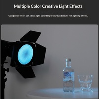 Reflector Estándar con Filtro de Color de Cuatro Hojas, Rejilla de Panal, Luz de Borde y Accesorio de Iluminación Continua para Flash Grande, Hecho en China