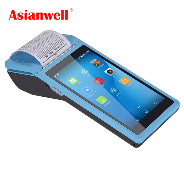 Cheap 5.5 Inch Policies in Tax Control Smart Handheld POS Android POS Terminal with 58 mm Thermal Receipt Printer