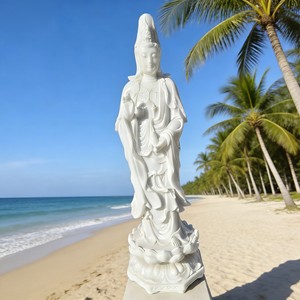 รูปปั้นเจ้าแม่กวนอิมรูปพระแม่มารีขนาดใหญ่รูปปั้นเจ้าแม่กวนอิมพระโพธิสัตว์พร้อมรูปปั้นเด็กรูปปั้นเจ้าแม่กวนอิมอวโลกิระ - Product Image 2