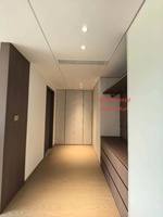 Système de tiroirs encastrés en bois pour dressing moderne et contemporain, panneaux bicolores, gain de place, écologique, pour chambre à coucher