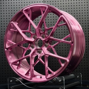 WX 1-Piece Forged 6061-T6 Aluminum 5x120 PCD Wheels 19x9 19x10 20x10.5 Inch Lightweight Rim for High Performance Car - Product Image 3