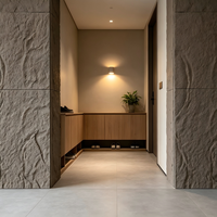 Panneaux de pierre culturelle en PU flexibles - Installation facile en DIY pour la décoration murale intérieure de la maison, imperméables et ignifuges