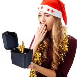 Doigt d'honneur promotionnel dans une boîte, cadeau amusant et original pour Noël, cadeau amusant pour adultes, jouet farceur pour hommes - Product Image 5
