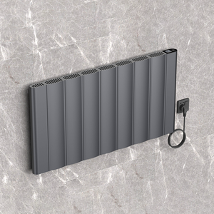 Radiateur électrique en aluminium carré de qualité certifiée BODE, panneau de radiateur design, thermostat intégré, économie d'énergie - Product Image 3