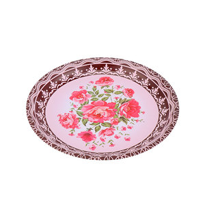 Elegant Style Dinner Plate Round <strong>Tray</strong> Dish Round <strong>Candy</strong> Plate Tin Serving Plate - Product Image 3