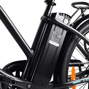 Bicicleta Eléctrica Urbana Bodywel A26 de Una Velocidad con Asistencia, Motores de 36V 250W en Rueda Delantera y Trasera, Cuadro de Aluminio, 62 Millas de Autonomía, 25 km/h - Product Image 2