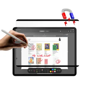 Pelindung Layar Tulis Kertas untuk iPad Pro 12.9, Lapisan Pelindung Layar Ajaib Matte Semua Model untuk Tablet