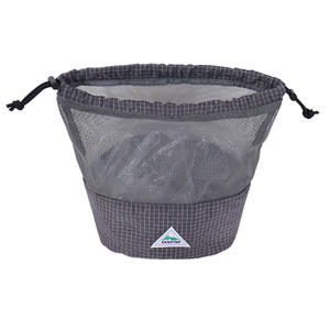 Mesh <b>Patchwork</b> Drawstring Beach Foldable Lightweight Casual Storage <b>Bag</b> For Travel Outdoor Customizable Sundries Organizer - Product Image 3