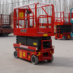 Tự hành trong nhà nền tảng nâng cắt kéo di động trên không bàn làm việc <span class=keywords><strong>6M</strong></span> 8M Chiều cao nhỏ nhỏ nền tảng Nâng thủy lực - Product Image 1