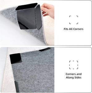 12 PCS rug Gripper Pads Double Sided không trượt thảm băng cho gỗ cứng và gạch tái sử dụng Grips - Product Image 2