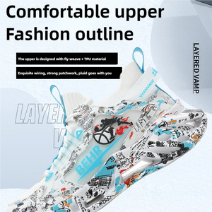Chaussures de sport grande taille Zapatillas Fabricant personnalisé pour hommes chaussures <span class=keywords><strong>homme</strong></span> semelle en caoutchouc rembourrée Sneaker pour hommes - Product Image 4