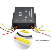 Convertisseur de Type sortie unique 45a, 24v DC à 12v DC