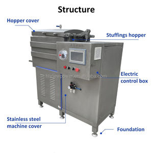 YN Vacuum <b>Meat</b> Chicken Beef Stuffing <b>Mixer</b> Sausage <b>Mixer</b> for Restaurant Competitive Price New 50-1200kg/batch 220V/380V 2-Year - Product Image 3