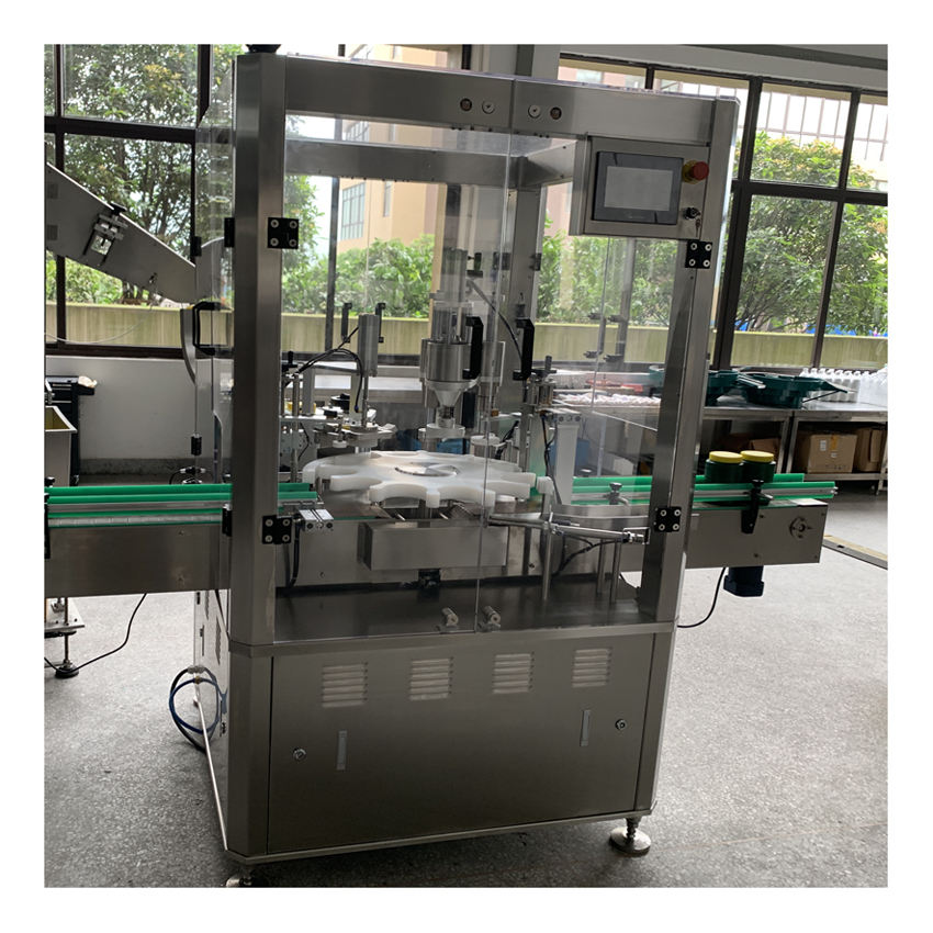 Automatic Rotary Capping Machine Torque Control Single Head Lube Oil ...