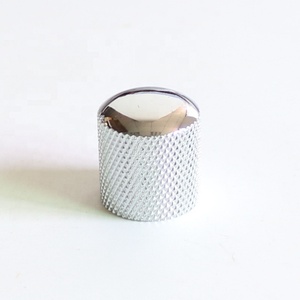 Donlis Manopole per <span class=keywords><strong>Chitarra</strong></span> in Metallo Cromato a Cupola per Chitarre TL e Controllo Basso KB014 - Product Image 5