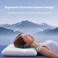 Oreiller Zenmoon en mousse à mémoire de forme pour le soutien du cou et un sommeil profond, idéal pour les étudiants, les dortoirs et la maison – Confort optimal