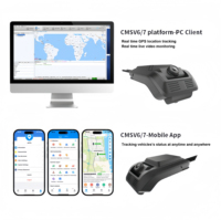 Enregistreur vidéo Firecore HX-880 ADAS DMS 4G GPS 360 pour la gestion de flotte, caméra embarquée 2 canaux 1080P pour taxi