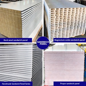 Nhà Máy Giá A1 lửa đánh giá thép Sandwich <span class=keywords><strong>Panel</strong></span> tường cách âm cách nhiệt cho phòng lạnh hội thảo khách sạn - Product Image 6