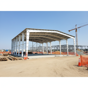 Entrepôt modulaire préfabriqué en acier avec un design moderne et une résistance avancée aux tremblements de terre pour une utilisation en atelier dans des <span class=keywords><strong>climats</strong></span> extrêmes - Product Image 1