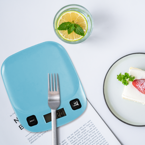 <span class=keywords><strong>Balance</strong></span> de cuisine Jacal <span class=keywords><strong>Macaron</strong></span>, à affichage numérique rectangle, alimentée par batterie, nouvelle couleur portable de 5kg, homologuée CE - Product Image 5