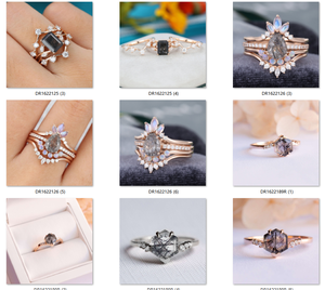 <span class=keywords><strong>Anillo</strong></span> de Rutilo Negro en Plata de Ley 925, Personalizable para Precios al por Mayor, Listo para FBA, Empaque Privado y Logotipo Gratuito, Suministro de Fábrica - Product Image 5