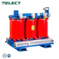Transformateurs de puissance triphasés secs de 25, 160, 400, 750 KVA, prix 5KV