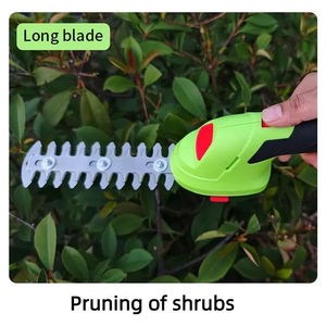 Alat taman multifungsi ganda 2 dalam 1, pemangkas tanaman pagat gunting rumput tanpa kabel dapat diisi ulang daya - Product Image 3