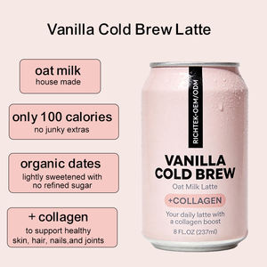 Yeni Gelen OEM Tedarikli Uygun Fiyatlı Gıda Sınıfı Zayıflama ve Antioksidan Etkili Kolajen Kahvesi MCT Yağı ile Günlük Şişe İçeceği - Product Image 3