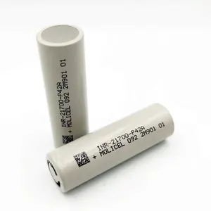 免费送货21700 Molicel P42a 4200毫安圆柱形锂离子电动自行车电池，适用于Molicel p42a 21700电池