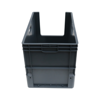 JOIN Plateaux en plastique de haute qualité bacs de rangement avant ouvert pour le stockage industriel grande caisse en plastique